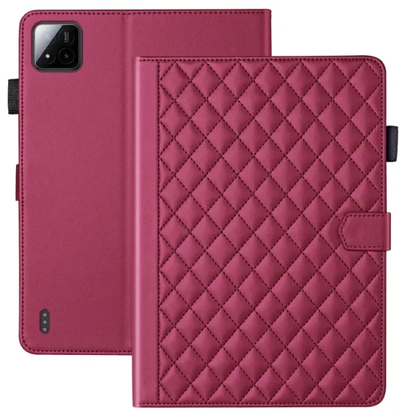 LATTICE Zaklápacie puzdro pre Xiaomi Pad 7 / 7 Pro / Pad 8 / Pad 8 Pro červené