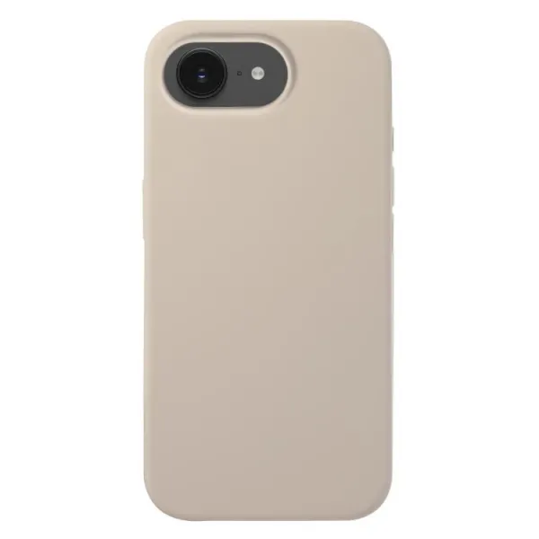 PROTEMIO LIQUID SILICONE Kryt pre Apple iPhone 16e / iPhone 17e béžový