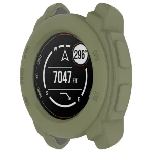 TPU HALF COVER Kryt pre Garmin Instinct E 45mm tmavozelený