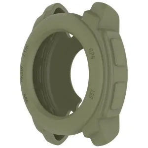 TPU HALF COVER Kryt pre Garmin Instinct E 45mm tmavozelený