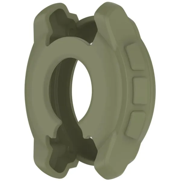 TPU HALF COVER Kryt pre Garmin Instinct E 45mm tmavozelený