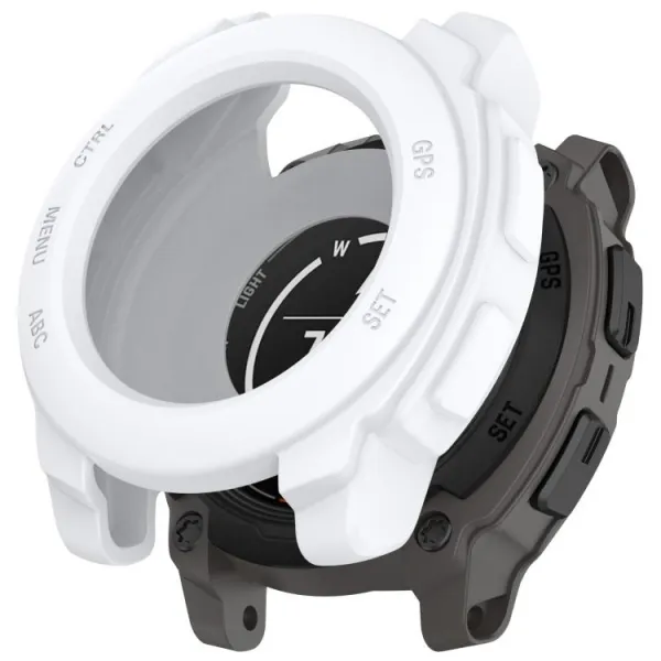 TPU HALF COVER Kryt pre Garmin Instinct E 45mm biely