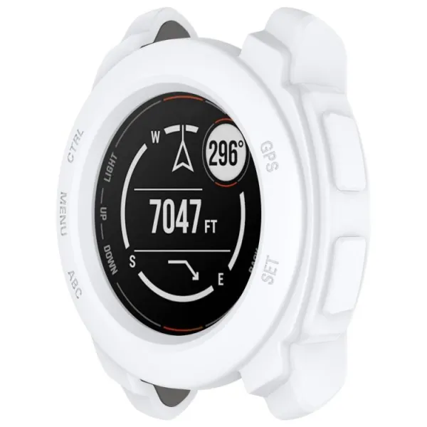 TPU HALF COVER Kryt pre Garmin Instinct E 45mm biely