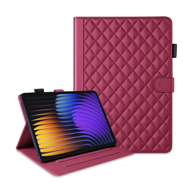 LATTICE Zaklápacie puzdro pre Xiaomi Pad 7 / 7 Pro / Pad 8 / Pad 8 Pro červené