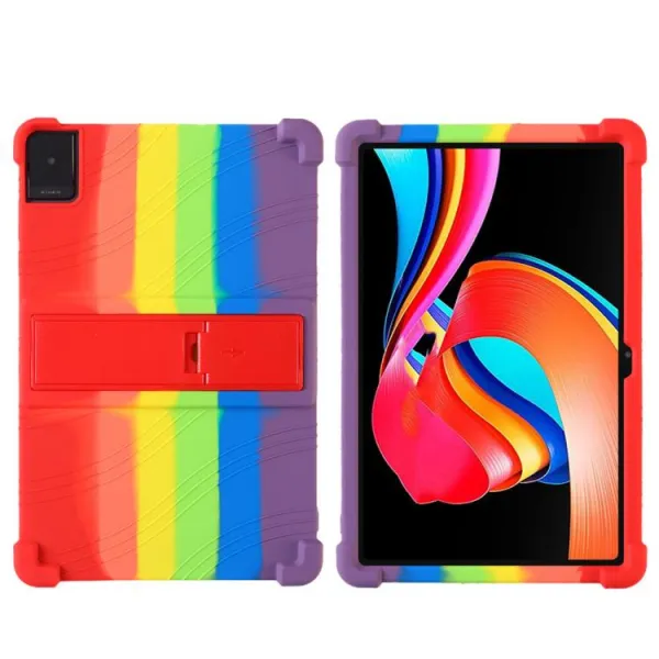 WAVE Silikónový obal pre TCL Tab 10L Gen 2 RAINBOW