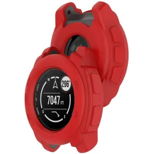 TPU HALF COVER Kryt pre Garmin Instinct E 40mm červený