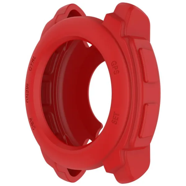 TPU HALF COVER Kryt pre Garmin Instinct E 40mm červený