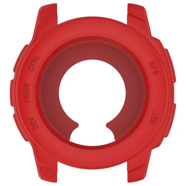 TPU HALF COVER Kryt pre Garmin Instinct E 40mm červený