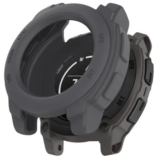 TPU HALF COVER Kryt pre Garmin Instinct E 40mm šedý