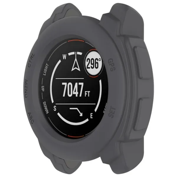TPU HALF COVER Kryt pre Garmin Instinct E 40mm šedý