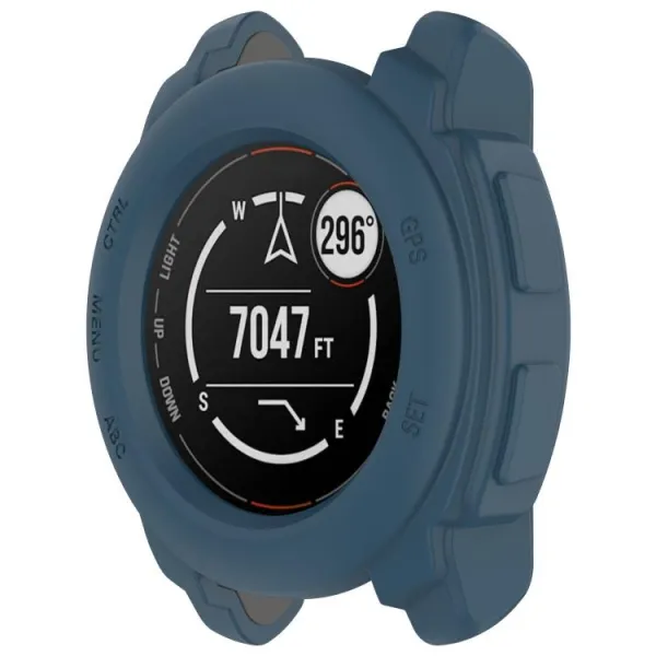TPU HALF COVER Kryt pre Garmin Instinct E 40mm modrý
