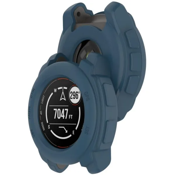 TPU HALF COVER Kryt pre Garmin Instinct E 40mm modrý