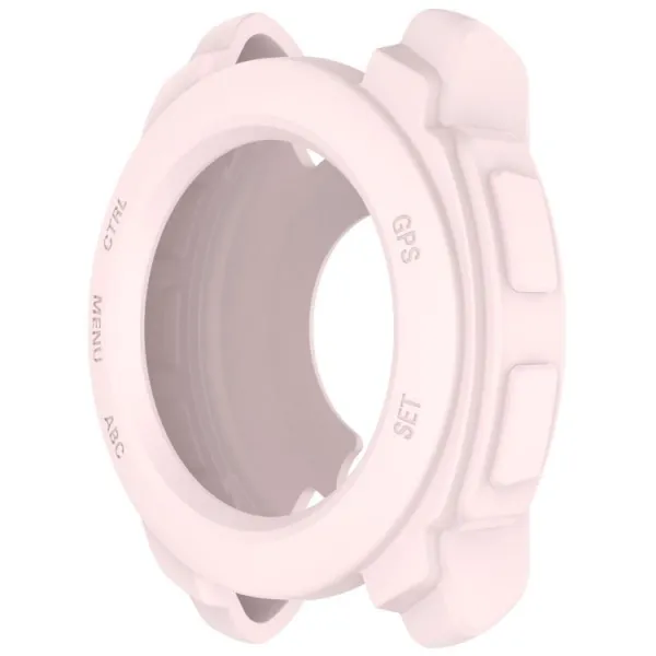TPU HALF COVER Kryt pre Garmin Instinct E 45mm svetloružový