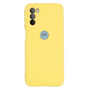 RUBBER Ochranný kryt Motorola Moto G31 / G41 žltý