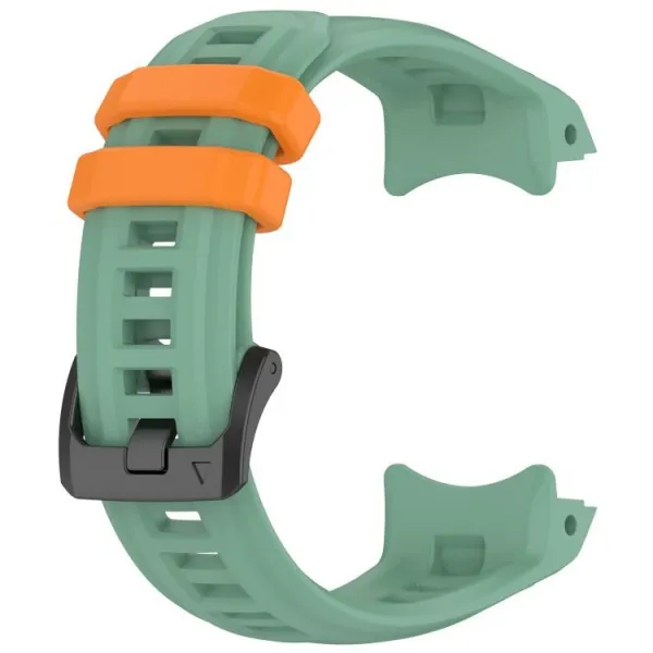 SILICONE Vymeniteľný remienok pre Garmin Instinct E 45mm zeleno-oranžový