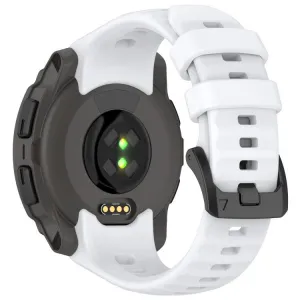 SILICONE Vymeniteľný remienok pre Garmin Instinct E 40mm biely