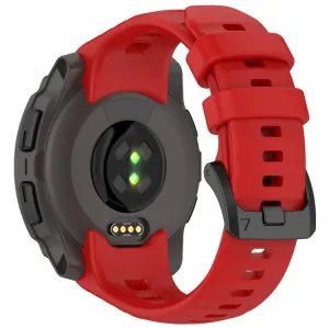 SILICONE Vymeniteľný remienok pre Garmin Instinct E 40mm červený