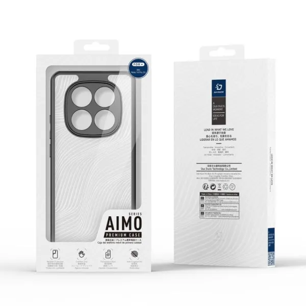 DUX AIMO Ochranný kryt Xiaomi Redmi Note 14 Pro 5G čierny