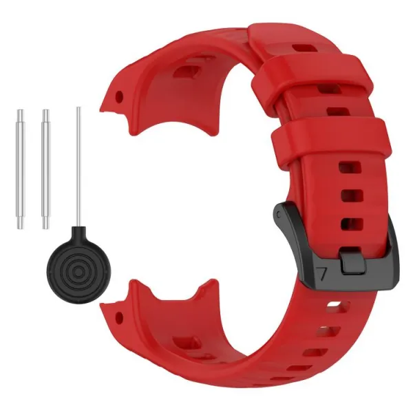 SILICONE Vymeniteľný remienok pre Garmin Instinct E 40mm červený