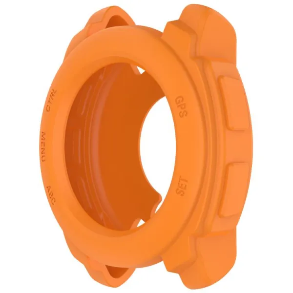 TPU HALF COVER Kryt pre Garmin Instinct E 45mm oranžový