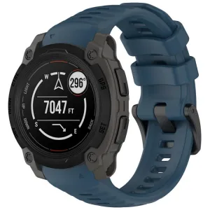 SILICONE Vymeniteľný remienok pre Garmin Instinct E 40mm modrý