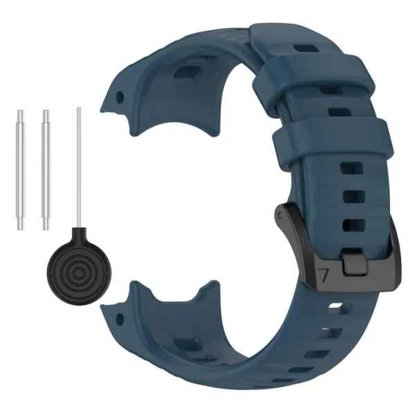 SILICONE Vymeniteľný remienok pre Garmin Instinct E 40mm modrý