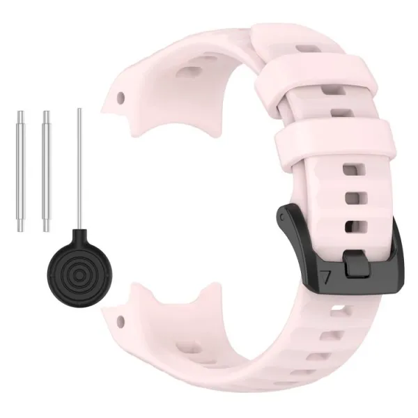 SILICONE Vymeniteľný remienok pre Garmin Instinct E 40mm ružový