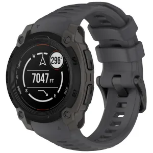 SILICONE Vymeniteľný remienok pre Garmin Instinct E 40mm šedý