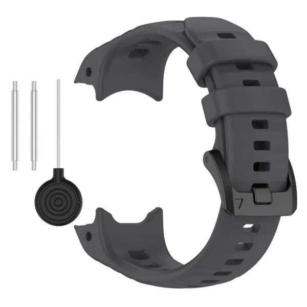 SILICONE Vymeniteľný remienok pre Garmin Instinct E 40mm šedý