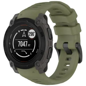 SILICONE Vymeniteľný remienok pre Garmin Instinct E 40mm zelený
