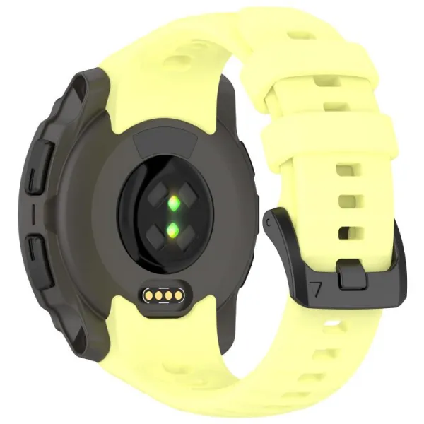 SILICONE Vymeniteľný remienok pre Garmin Instinct E 40mm žltý