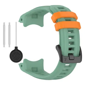 SILICONE Vymeniteľný remienok pre Garmin Instinct E 45mm zeleno-oranžový