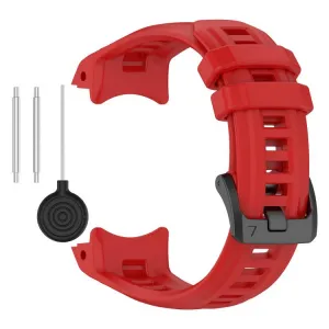 SILICONE Vymeniteľný remienok pre Garmin Instinct E 45mm červený