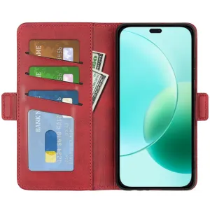 SIDE Peňaženkové puzdro pre Honor 400 Lite červené