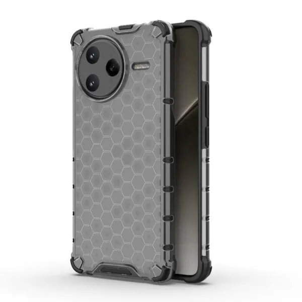 HONEYCOMB Ochranný kryt Xiaomi Poco F7 Ultra čierny