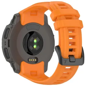 SILICONE Vymeniteľný remienok pre Garmin Instinct E 45mm oranžový