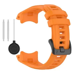 SILICONE Vymeniteľný remienok pre Garmin Instinct E 45mm oranžový