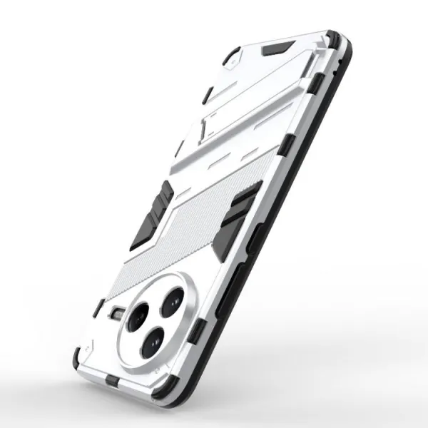 BIB Ochranný obal so stojanom pre Xiaomi Poco F7 Pro biely