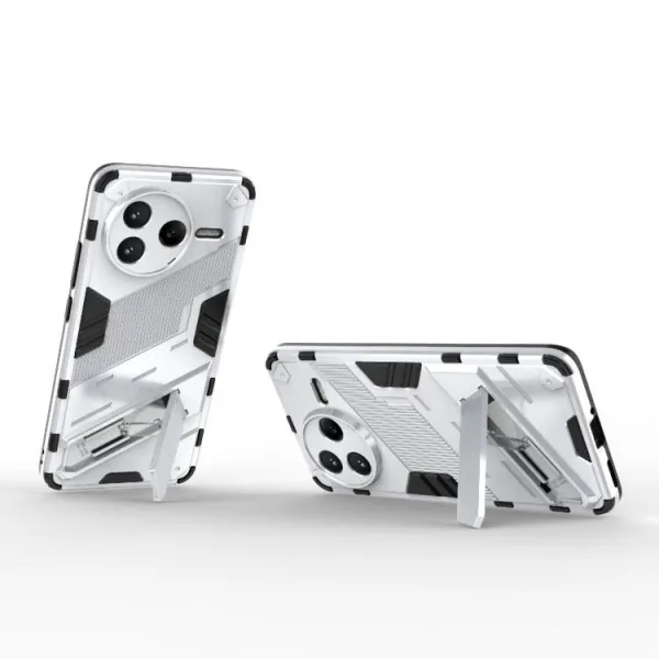 BIB Ochranný obal so stojanom pre Xiaomi Poco F7 Pro biely
