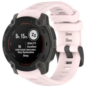 SILICONE Vymeniteľný remienok pre Garmin Instinct E 45mm ružový