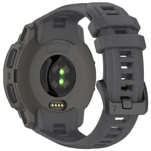 SILICONE Vymeniteľný remienok pre Garmin Instinct E 45mm šedý