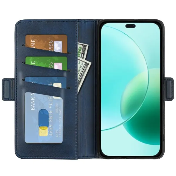 SIDE Peňaženkové puzdro pre Honor 400 Lite modré