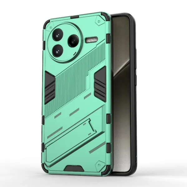 BIB Ochranný obal so stojanom pre Xiaomi Poco F7 Pro zelený