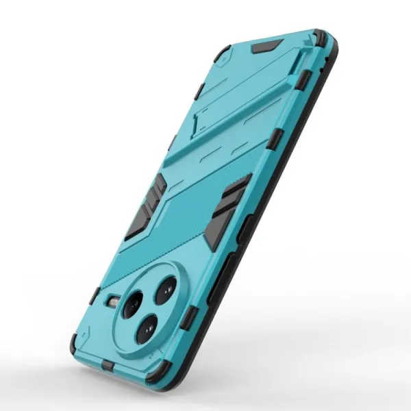 BIB Ochranný obal so stojanom pre Xiaomi Poco F7 Pro modrý