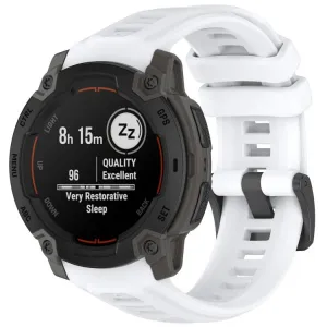 SILICONE Vymeniteľný remienok Garmin Instinct E 45mm biely