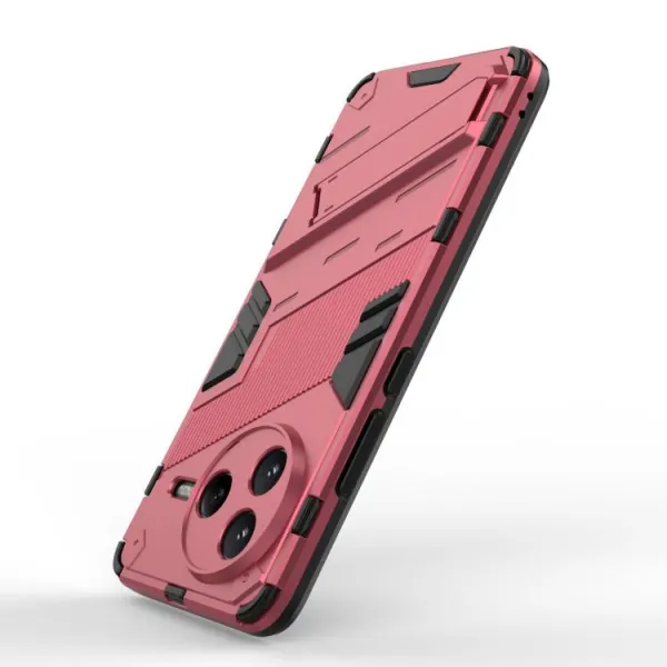 BIB Ochranný obal so stojanom pre Xiaomi Poco F7 Pro ružový