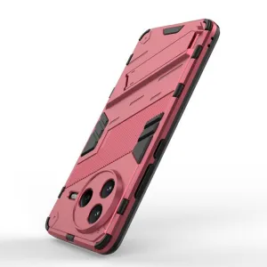 BIB Ochranný obal so stojanom pre Xiaomi Poco F7 Pro ružový