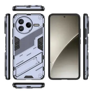 BIB Ochranný obal so stojanom pre Xiaomi Poco F7 Pro šedý