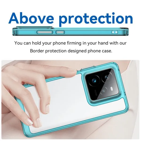 CRYSTAL Ochranný kryt pre Realme GT 7 Pro 5G tyrkysový