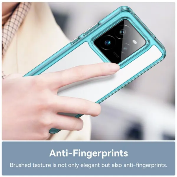 CRYSTAL Ochranný kryt pre Realme GT 7 Pro 5G tyrkysový